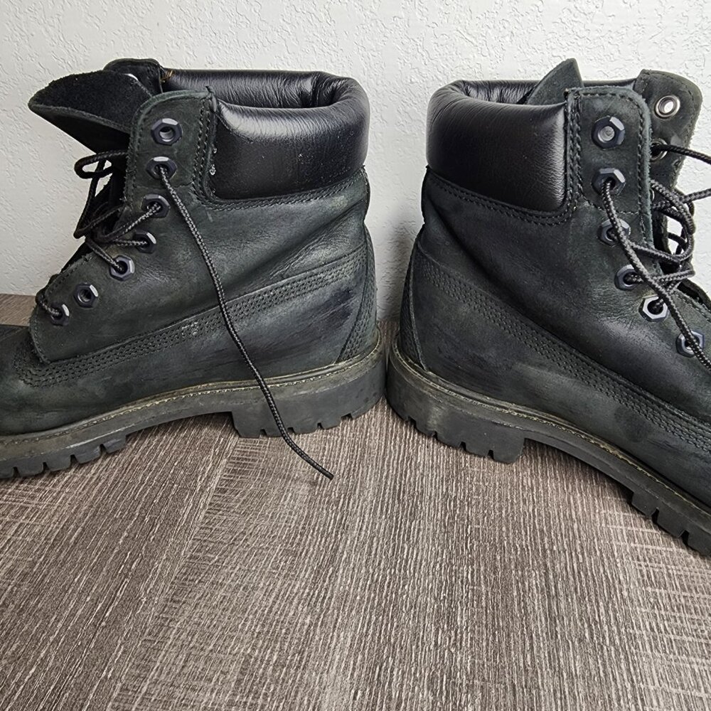 Timberland 6" Premium Waterproof 400g Prima Loft insulation Leather Men 8M Black - Picture 5 of 16